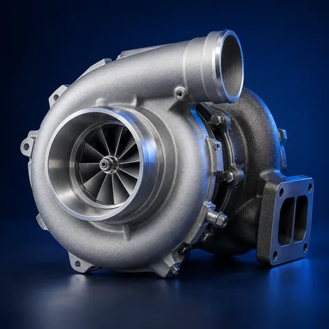 Turbo MAHLE, vista de detalle